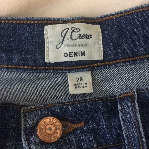 J Crew high waisted denim shorts - Picture 2 of 6